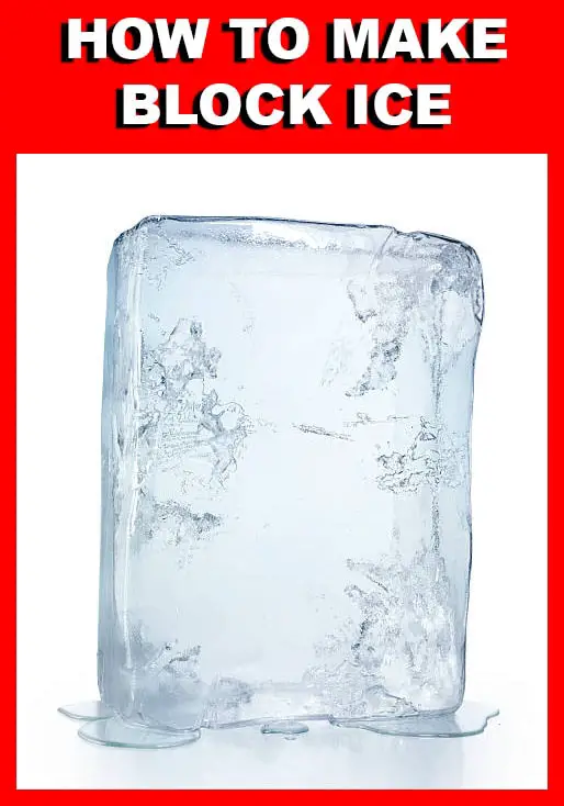 make ice at home