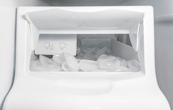 Reset ice maker