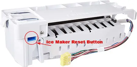 Samsung Ice Maker reset button